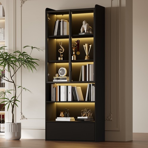 Glas vitrine standvitrine - glas,