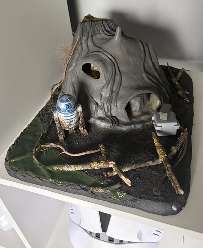 Star wars diorama - star,