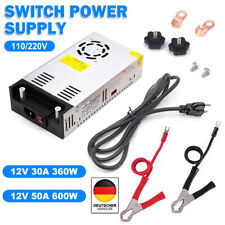 DC 12V 50A 600W Netzteil Trafo Schaltnetzteil Transformator Power Supply Adapter