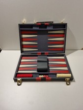 Backgammon Koffer - Kunstleder