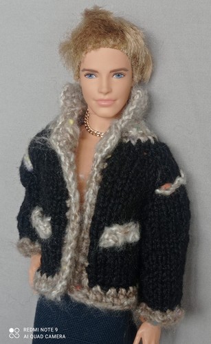 Barbie ken strickjacke - strickjacke,