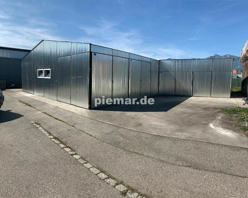 Blechgarage 9x7x2 90m - blechgarage, 9x7x2,90m