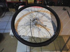 Fahrrad Laufrad 28" Felge Alu schwarz Schürmann Drommelbremse Sachs - Reifen (8)