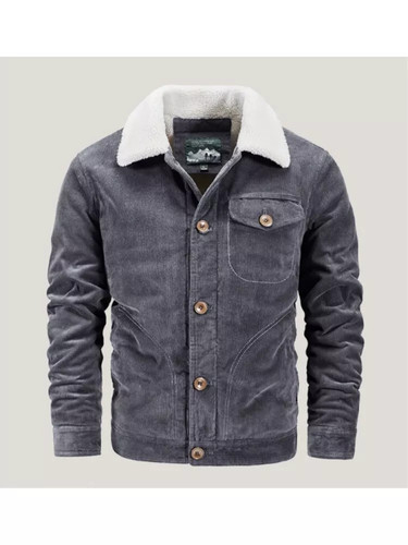 Herrenjacke aus cord - herrenjacke,