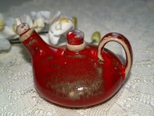 Öllampe getöpfert rote