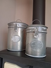 2x Vorratsdose Blech NEU