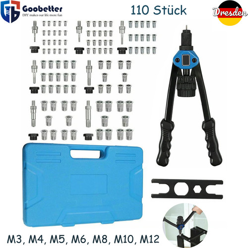 110stck nietmutternzange - 110stck,