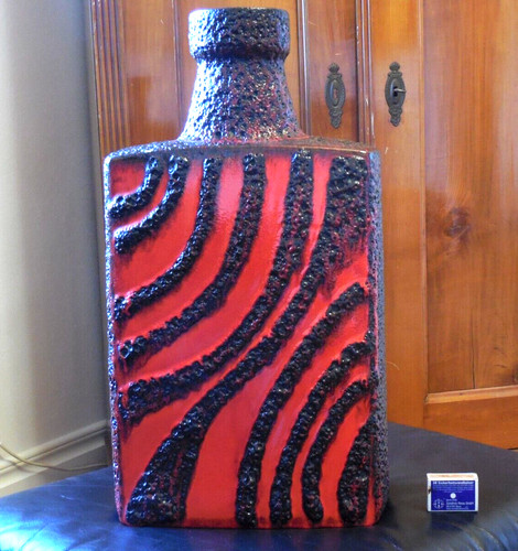 Antik keramik vase - mid, century