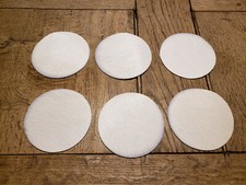 6 Untersetzer echtes Kuhfell