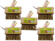 5x Fugenbürste Stahl-Fugenreiniger Fugenkratzbürste Stahlbürste Unkrautbürste