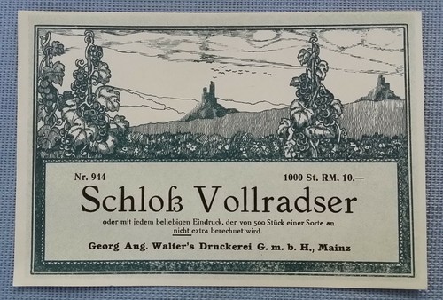Altes weinetikett - altes,