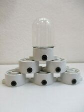 Glaskolben Sockel DDR Lampe Badlampe Flurlampe Feuchtraumlampe Wand/Deckenlampe