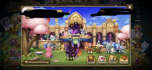 Summoners war account 9 ld - eu,