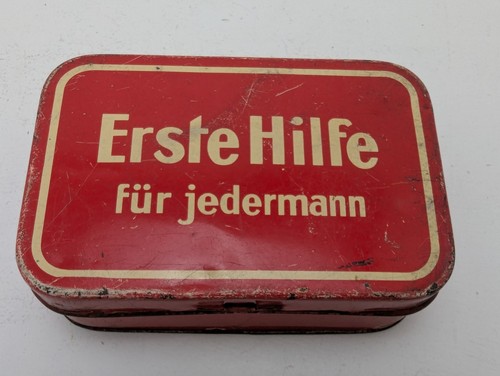 Blechschachtel erste hilfe - blechschachtel,