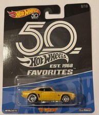 Hot Wheels 69 Camaro gelb