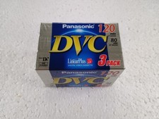 3er-Pack Panasonic Mini DV DVC