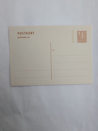 Norwegen ganzsachen lot karte - norwegen,