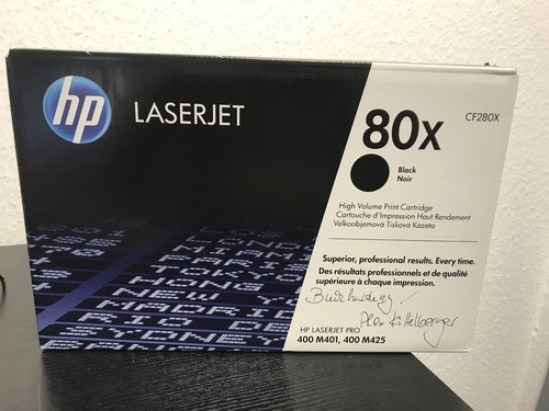 Original toner 80x schwarz - hp,