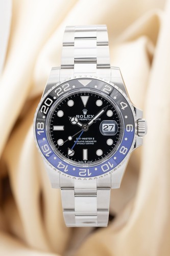 Rolex gmt master batman - rolex, gmt-master