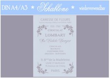Schablone-Vintage-Shabby-A4-A3