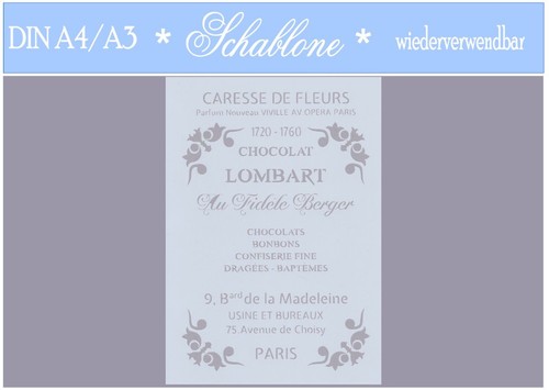 Schablone-Vintage-Shabby-A4-A3