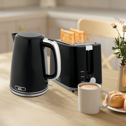 Homcom wasserkocher toaster - wasserkocher,
