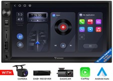 DAB+ UX6S 7" Android 13 8Kern 6+64GB Autoradio 2 DIN GPS Navi CarPlay DSP 4G LTE