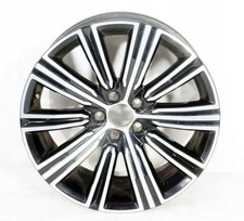 1x Alufelge 18 Zoll 8.0" 5x108 43ET Glanz Schwarz 31471312 Volvo S60 Rim Wheel