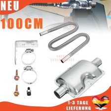 100cm Edelstahl Abgasschlauch