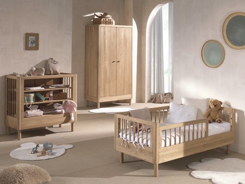 Set juniorbett wickelregal - set,
