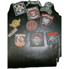 Heavy Metal Patches.11Coole Patches u.a. Lemmy,Slayer, Metallica....