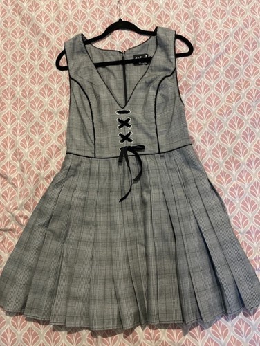 Hell bunny pinafore kleid mina - hell,