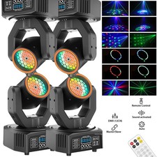 4x LED Gobo Laser Moving Head