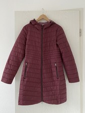 Steppmantel Leicht Weinrot Gr. S
