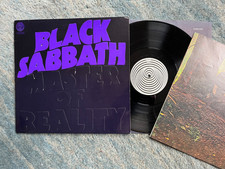 Black Sabbath "Master of Reality" 1971 Vertigo Swirl +OIS + POSTER Top Zustand !
