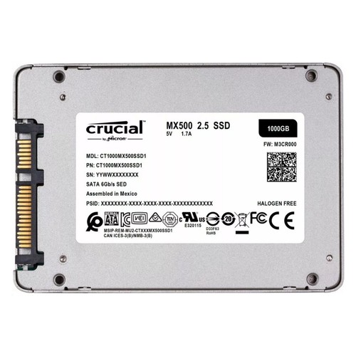 Crucial mx500 1tb - 1tb, ssd
