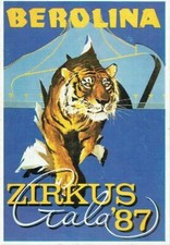 Circus Programm Zirkus Gala Berolina DDR 1987