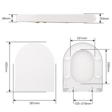 WC Sitz mit Absenkautomatik