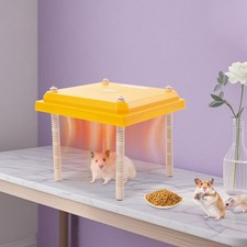 Energiesparende Gelbe Quadrat