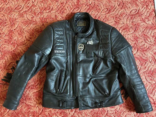 Herren echte leder vintage - leder,