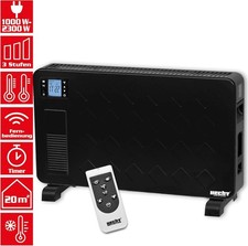 Heizkörper Heizstrahler Elektro 1000W 1300W Heizlüfter Vorführer ID 5737 SCHWARZ