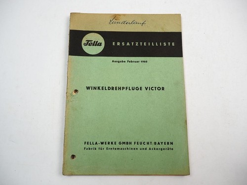 Fella victor winkeldrehpflug - victor,