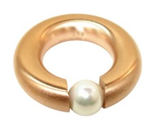 Edelstahlringe Damen rosegold