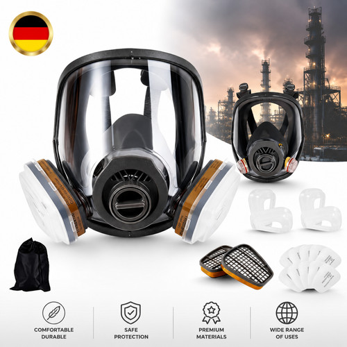 Vollgesichtsmaske atemschutz - vollgesichtsmaske,