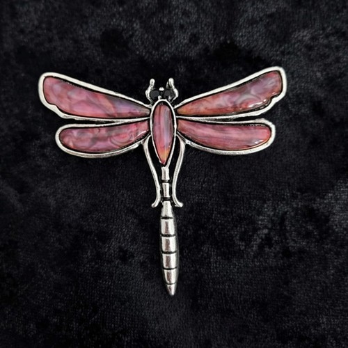 Irisierende libelle brosche - irisierende,