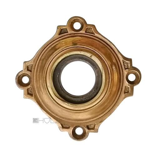 Drückerrosette antik messing - drückerrosette,