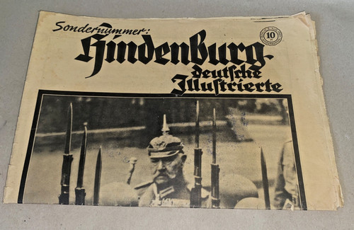 Alt zeitung hindenburg - ",