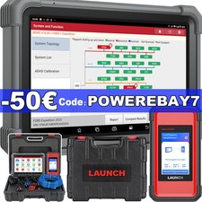LAUNCH X431 PRO3S+ Elite PRO 5 PAD 7 KFZ OBD2 Diagnosegerät J2534 ECU Programm
