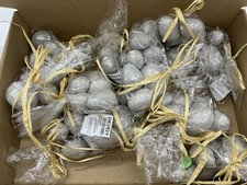 12 Eierset Depot Deko Glitzer