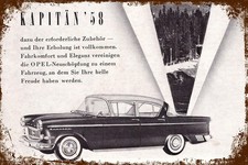 Blechschild OPEL KAPITÄN 1958